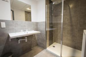 Koupelna v ubytování Le Relais Délys