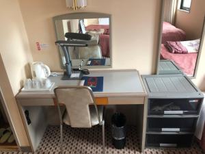 Kuchyň nebo kuchyňský kout v ubytování Hotel Hikari Hills