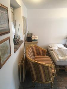 Postel nebo postele na pokoji v ubytování Apartmán Vrchlice