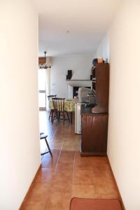 Appartamentino Gagliano del Capoにあるキッチンまたは簡易キッチン