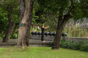 Zahrada ubytování Anantara Chiang Mai Resort