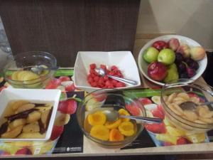 Comida no hotel ou em algum lugar perto