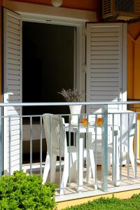 A balcony or terrace at Rantos Apartments