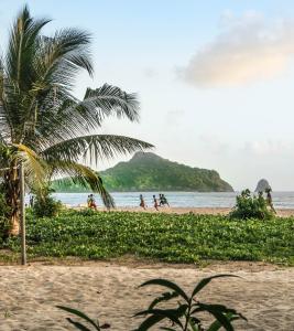 山林小屋周边自然景观