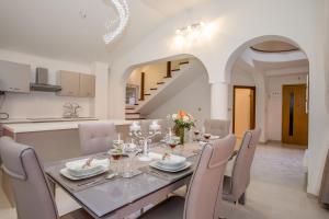 Kuchyň nebo kuchyňský kout v ubytování apartment HANA