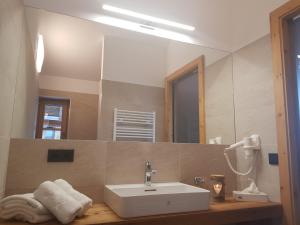 Koupelna v ubytování Wildererhütte Chalet Helmut