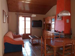 Posezení v ubytování Apartamento Molí de Fòrnols