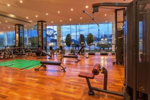 Het fitnesscentrum en/of fitnessfaciliteiten van Zeynep Hotel
