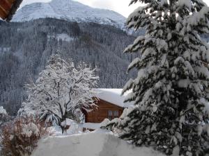 Obiekt Hotel Garni Gafluna zimą