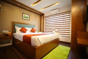 Southern Panorama Houseboats客房内的一张或多张床位