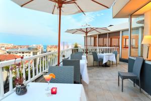 Balkón nebo terasa v ubytování Splendid Hotel & Spa Nice