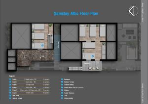 Samstay في توي هوا: خطة منزل في الطابق