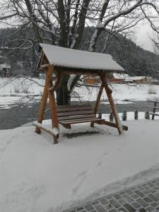 Yablunevyi Tsvit v zimě
