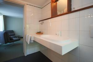 Koupelna v ubytování Parkhotel Obermenzing