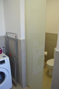 Kúpeľňa v ubytovaní Moai Loft
