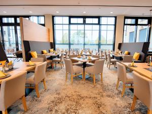 Restaurace v ubytování LOGINN Hotel Leipzig