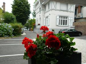 Zahrada ubytování Hotel Du Croisé
