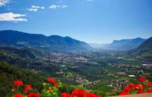 Vue panoramique sur l'établissement Garni Oberanger