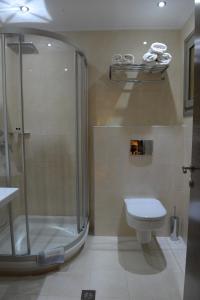 Koupelna v ubytování Hotel Rastoni - Helvetia