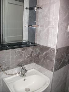Koupelna v ubytování Apartment Giorgi in Sighnaghi
