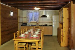 Kuchyň nebo kuchyňský kout v ubytování Camping & Bungalows Oasis