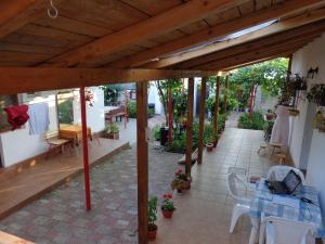 Zahrada ubytování Casa Munteanu