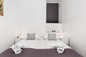 A bed or beds in a room at Apartment Fiorentina