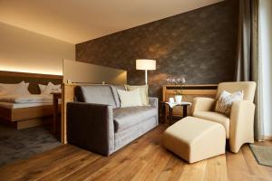Postel nebo postele na pokoji v ubytování Hotel Villa Hügel