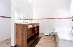 Koupelna v ubytování Hotel Villa Hügel