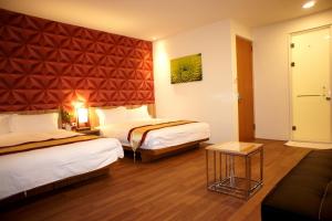 Postel nebo postele na pokoji v ubytování Simonhall B&B