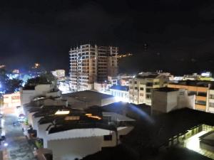Nespecifikovaný výhled na destinaci Pasto nebo výhled na město při pohledu z hotelu