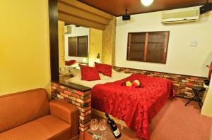 Postel nebo postele na pokoji v ubytování Hotel Omochabako (Love Hotel)