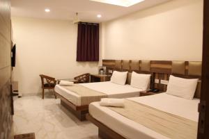 Posezení v ubytování Hotel Golden Oasis - NEAR NEW DELHI RAILWAY STATION