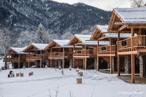 Ledro Mountain Chalet during the winter