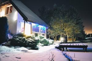 Motel Hotelik v zime