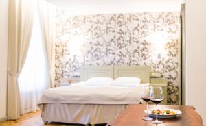 Krevet ili kreveti u jedinici u okviru objekta Antonius Hotel