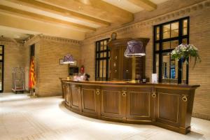 Vstupní hala nebo recepce v ubytování Hotel Palafox + 37 fotografií