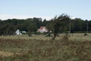 Loodusmaastik of the country house lähedal