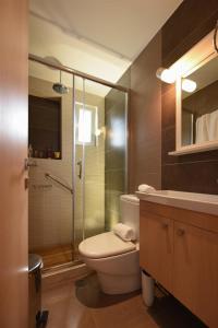 Kúpeľňa v ubytovaní Rodia Beach Suites