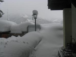 Landhaus Mooslechner during the winter
