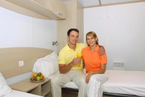 Clientes alojados en Camping Siena Colleverde