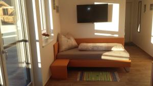 Χώρος καθιστικού στο Ferienwohnung Laßhofer