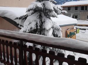 Hôtel Les Mottets trong mùa đông