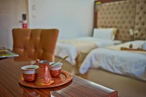 Letto o letti in una camera di New Hotel