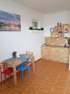 Kuchyň nebo kuchyňský kout v ubytování Apartman Lena