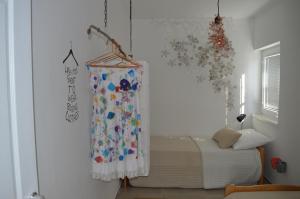 Łóżko lub łóżka w pokoju w obiekcie Summer House Krištof