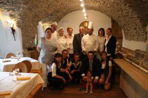 Hostia v ubytovaní Hotel Il Maniero