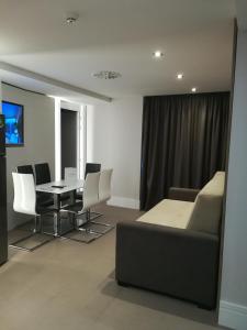 Zona de estar de Hotel & Spa Ciudad de Binéfar
