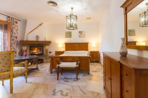 Posezení v ubytování Casa Glorieta en Villa de Nijar con piscina