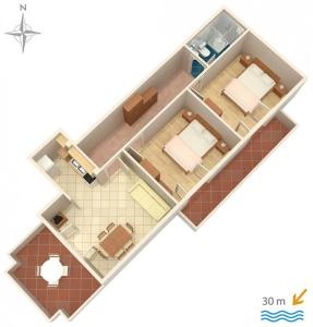 План на етажите на Apartments Renco